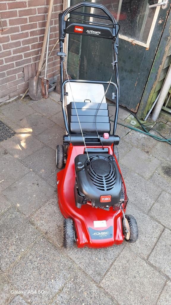 Grasmaaier Toro met aandrijving, Ophalen, Gebruikt