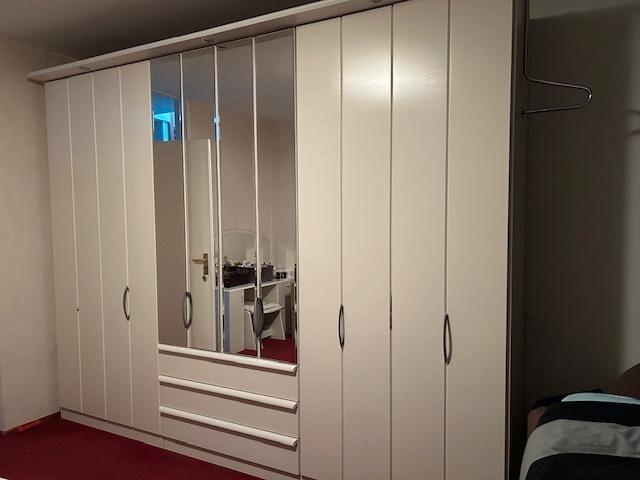 Kledingkast, Huis en Inrichting, Kasten | Kledingkasten, Gebruikt, 200 cm of meer, 200 cm of meer, 50 tot 75 cm, Met lade(s), Met deur(en)