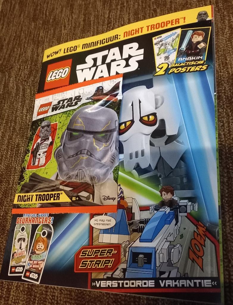 Star Wars , Night Trooper , Lego mini-figure ; nieuw , in za, Ophalen of Verzenden, Nieuw, Ongeopend/sealed