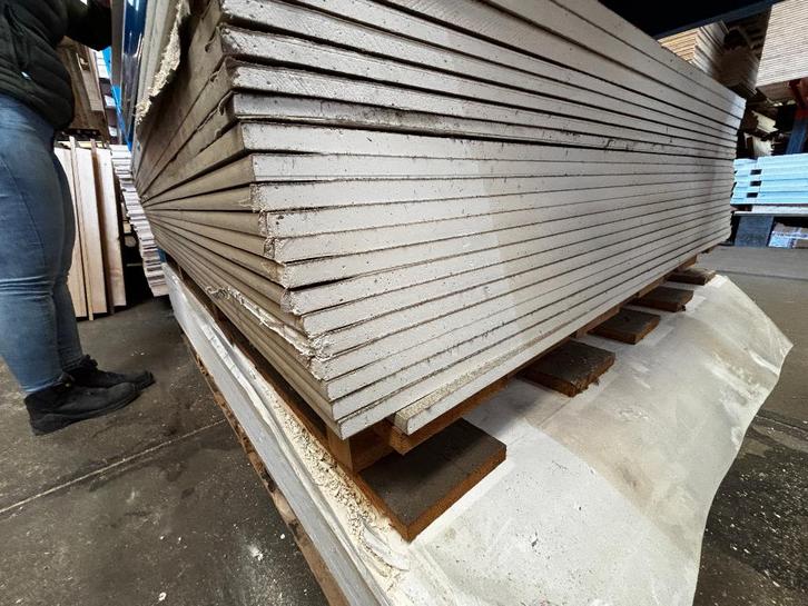 Gipsplaten, kleine schade, 120x200cm, 15mmdik  € 9,50, Doe-het-zelf en Verbouw, Platen en Panelen, Zo goed als nieuw, Overige materialen