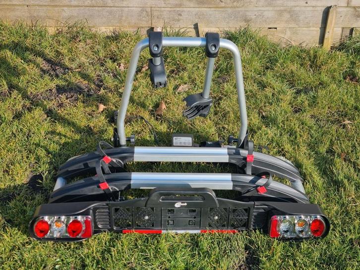 Fietsendrager ANWB Voor 2 E-bike's Kantelbaar ZGAN, Auto diversen, Fietsendragers, Zo goed als nieuw, Trekhaakdrager, 2 fietsen