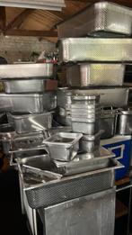 Diverse steamer (groente)stoom rvs bakken 1/1, 1/2, Ophalen, RVS Meubilair