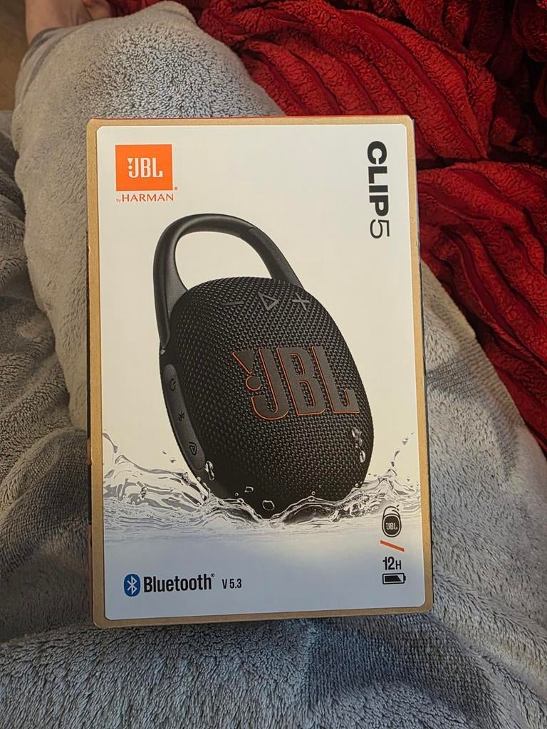 JBL Clip 5 Draagbare Bluetooth Speaker - IP67 Waterdicht, JBL, Overige typen, Nieuw, Ophalen of Verzenden