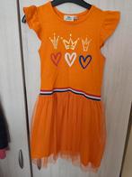 Leuke jurk voor koningsdag, Ophalen, Zo goed als nieuw, 122 t/m 128, Meisje