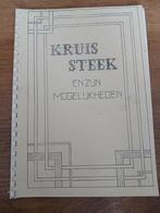 Kruissteek en zijn mogelijkheden, Ophalen of Verzenden, Gebruikt, Handborduren, Patroon