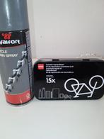 Nieuwe reparatieset voor de fiets en kettingspray, Ophalen of Verzenden, Nieuw, Algemeen, Zadel