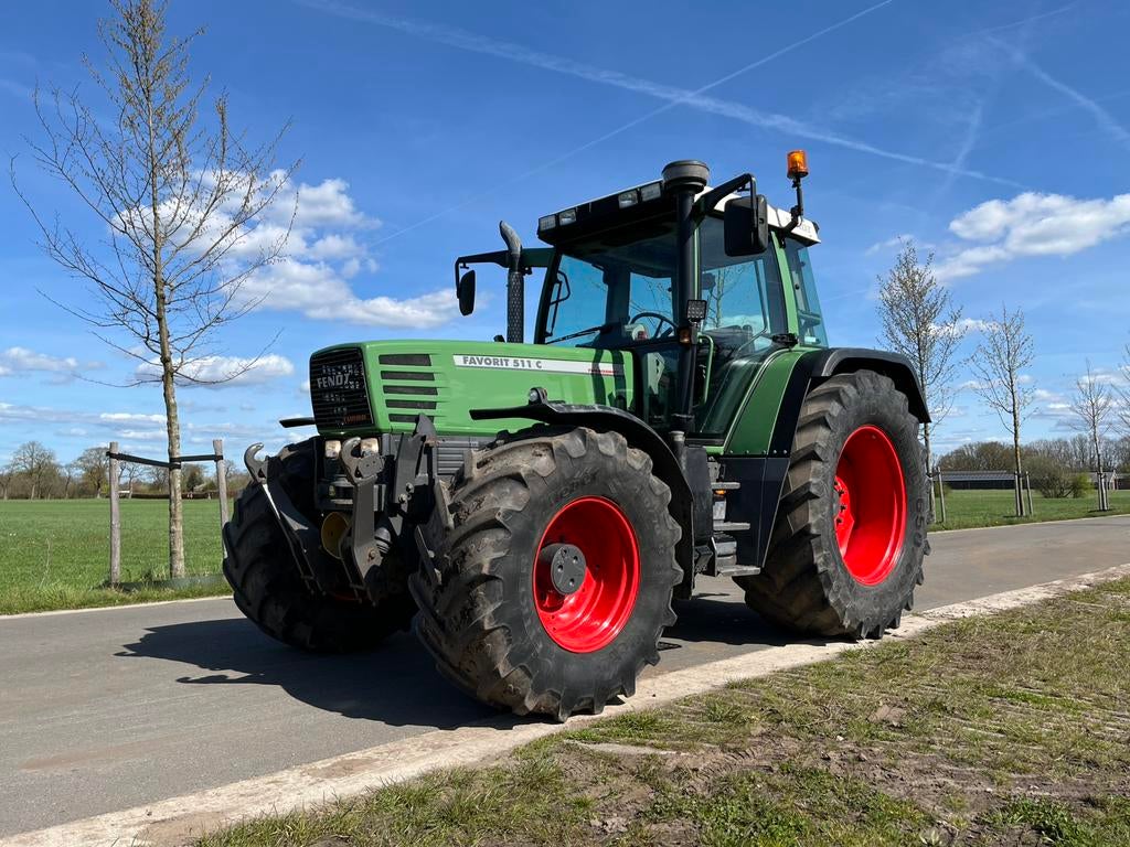 Fendt 511c turboshift, Ophalen