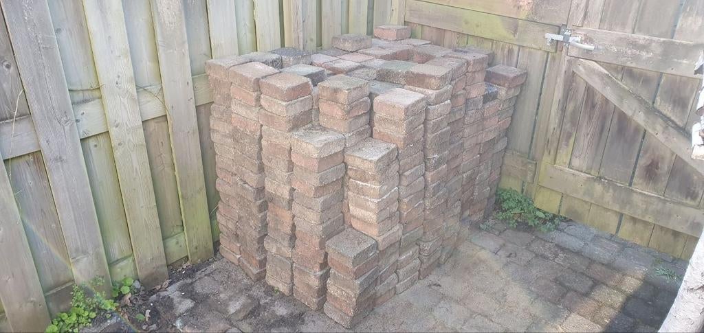 Stenen voor in de tuin, Ophalen, Gebruikt, Klinkers, 10 m² of meer