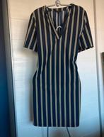 Blauw geel gestreepte travel jurk G -Maxx mt M, Maat 38/40 (M), Zo goed als nieuw, Knielengte, Verzenden