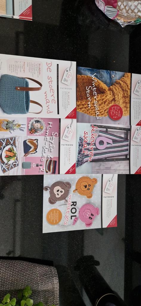 Haakpatronen: CuteDutch Mand, Sjaals & Rolmaatjes, Hobby en Vrije tijd, Naaien en Fournituren, Gebruikt, Overige typen, Ophalen of Verzenden