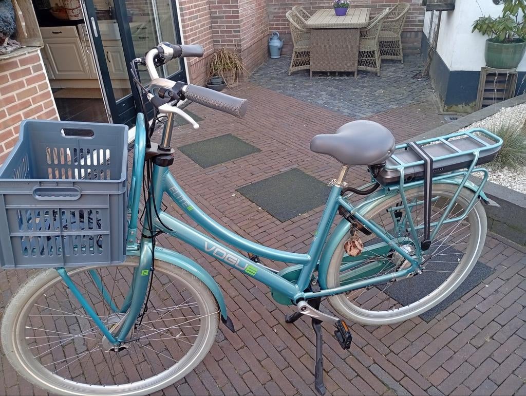 E-bike Vogue Elite E - Slechts 44kms op de teller, Fietsen en Brommers, Elektrische fietsen, Ophalen, Zo goed als nieuw, Overige merken