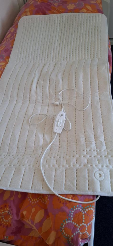 Electrische deken ( 1 persoons), Eenpersoons, Wit, Overige typen, Ophalen of Verzenden