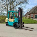 Te koop zeer nette heftruck 3 ton diesel triplomast 550 cm, 3000 tot 4000 kg, Diesel, Heftruck, Ophalen of Verzenden