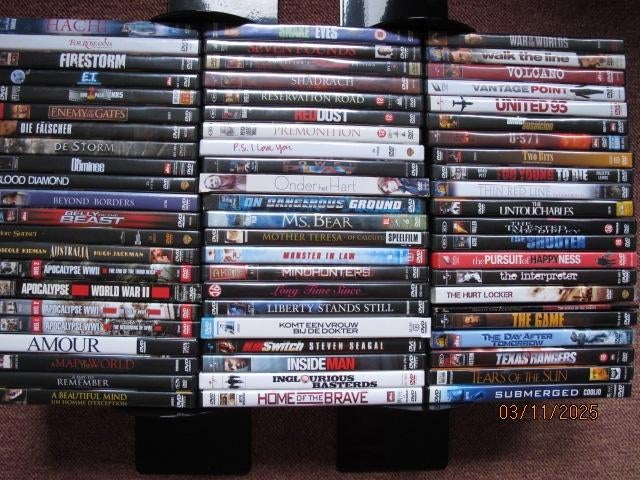 dvd (0,25) action - drama - oorlog - thriller, Cd's en Dvd's, Vanaf 12 jaar, Ophalen of Verzenden, Zo goed als nieuw