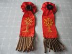 2 Franse Vintage religieuze linten, decoratie voor uniform., Verzenden, Overige soorten, Overige gebieden, Lintje, Medaille of Wings