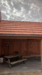 Vlakke muldendakpan, Doe-het-zelf en Verbouw, Ophalen, Gebruikt, Steen of Klei, Minder dan 5 m²