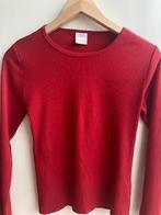 Rode rib longsleeve, shirt van Zara mt. 152, Meisje, ZARA, Nieuw, Ophalen of Verzenden