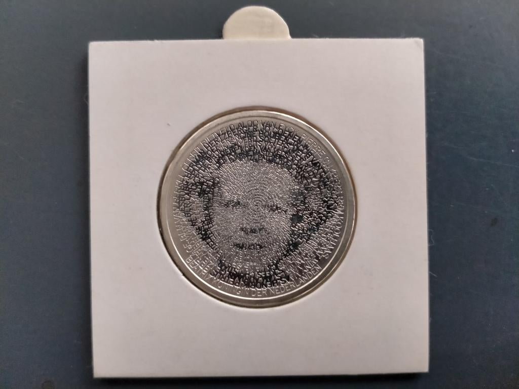 Zwaar verzilverd unc architectuur vijfje, Verzenden, Koningin Beatrix, Euro's