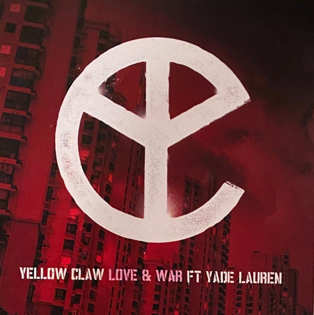 Yellow Claw Feat. Yade Lauren ‎– Love & War CDS PROMO / TRAP, 1 single, Verzenden, Zo goed als nieuw, Dance