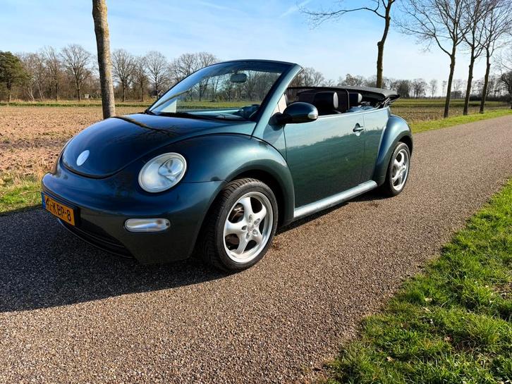 VW Beetle Cabrio 2.0 Highline, Inruil mogelijk, Auto's, Volkswagen, Bedrijf, Beetle (Kever), ABS, Airbags, Airconditioning, Boordcomputer