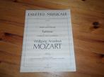 Mozart - fantasia, Muziek en Instrumenten, Bladmuziek, Gebruikt, Klassiek, Ophalen of Verzenden, Viool of Altviool