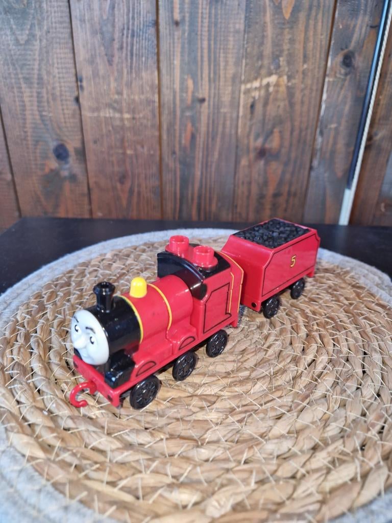 Mega Bloks Thomas & Friends James Trein Set, Ophalen of Verzenden, Gebruikt, Megabloks
