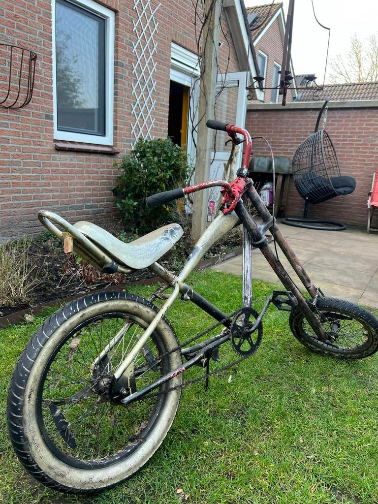 Unieke Chopper Fiets - Custom Gebouwd, Fietsen en Brommers, Overige Fietsen en Brommers, Gebruikt, Ophalen of Verzenden