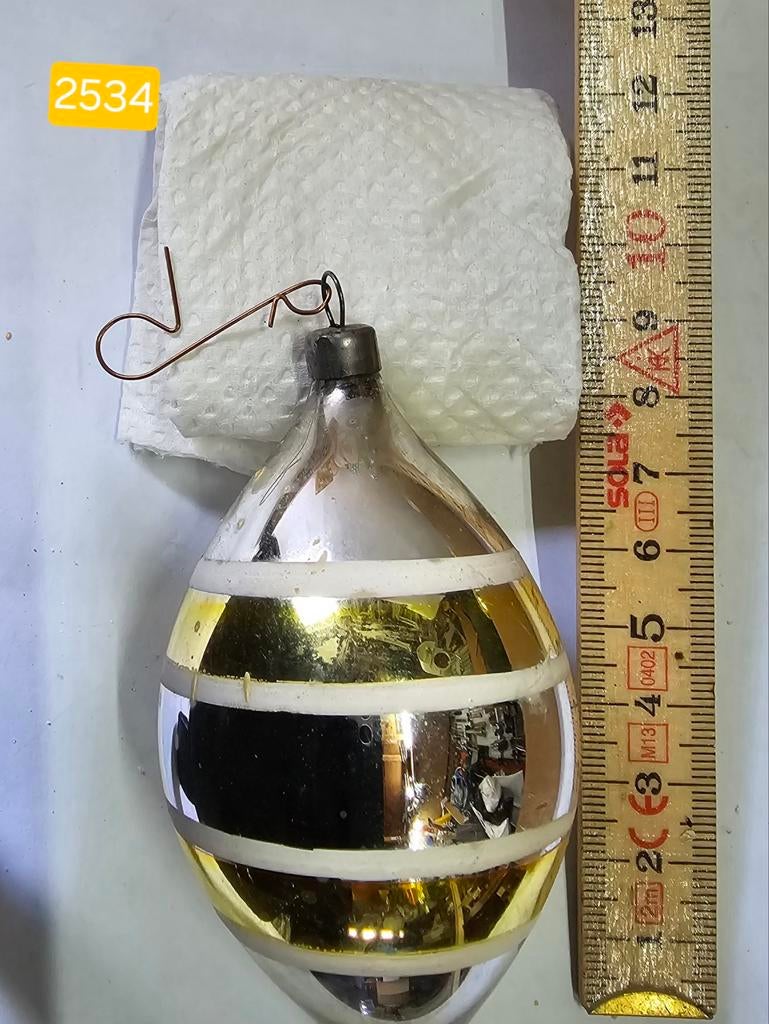 Kerstbal 70 jaren, Ophalen of Verzenden, Gebruikt