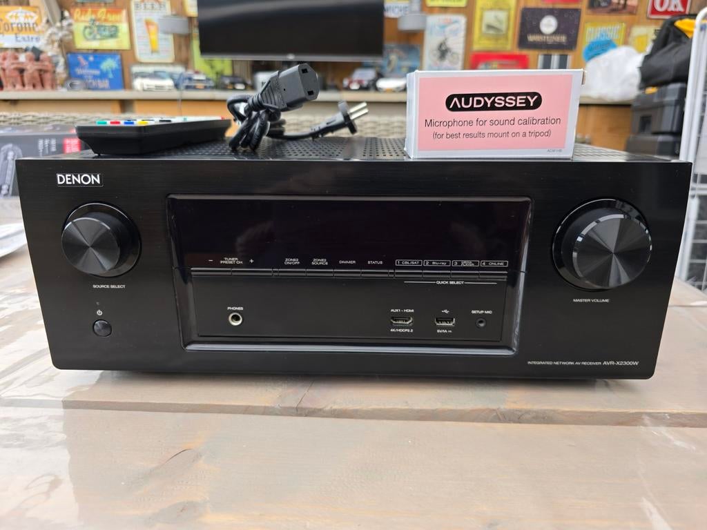 DENON AVR-X2300W 7.2-kanaals AV-receiver, Ophalen, Denon, 120 watt of meer, Gebruikt