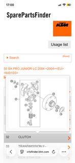 Ktm koppeling 50cc sx50 puch tomos nrg50 koshine, Ophalen of Verzenden, Nieuw, Blok