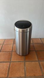 Prullenbak Brabantia, 50 tot 75 cm, 40 liter of meer, Ophalen of Verzenden, Zo goed als nieuw