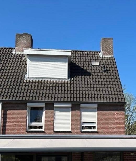 Witte rolluiken voor ramen, Doe-het-zelf en Verbouw, Rolluiken, Ophalen, Gebruikt, Minder dan 100 cm, Wit