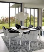 8x B&B italia Husk Stoelen (np. €1650/stuk), Wit, Ophalen of Verzenden, Zo goed als nieuw, Stof