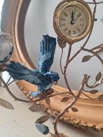 Barokke kandelaar met klokje en papagaai, Overige kleuren, Belle Vieille Brocante, Nieuw, Ophalen of Verzenden