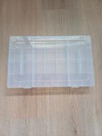 Opbergdoos met vakjes voor loom of andere kleine spullen, Ophalen of Verzenden, Minder dan 40 cm, Doos, Minder dan 35 cm