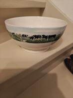 Wiebe van der Zee  grote schaal - Hollandse landschap, Ophalen of Verzenden, Nieuw, Porselein, Schaal of Schalen