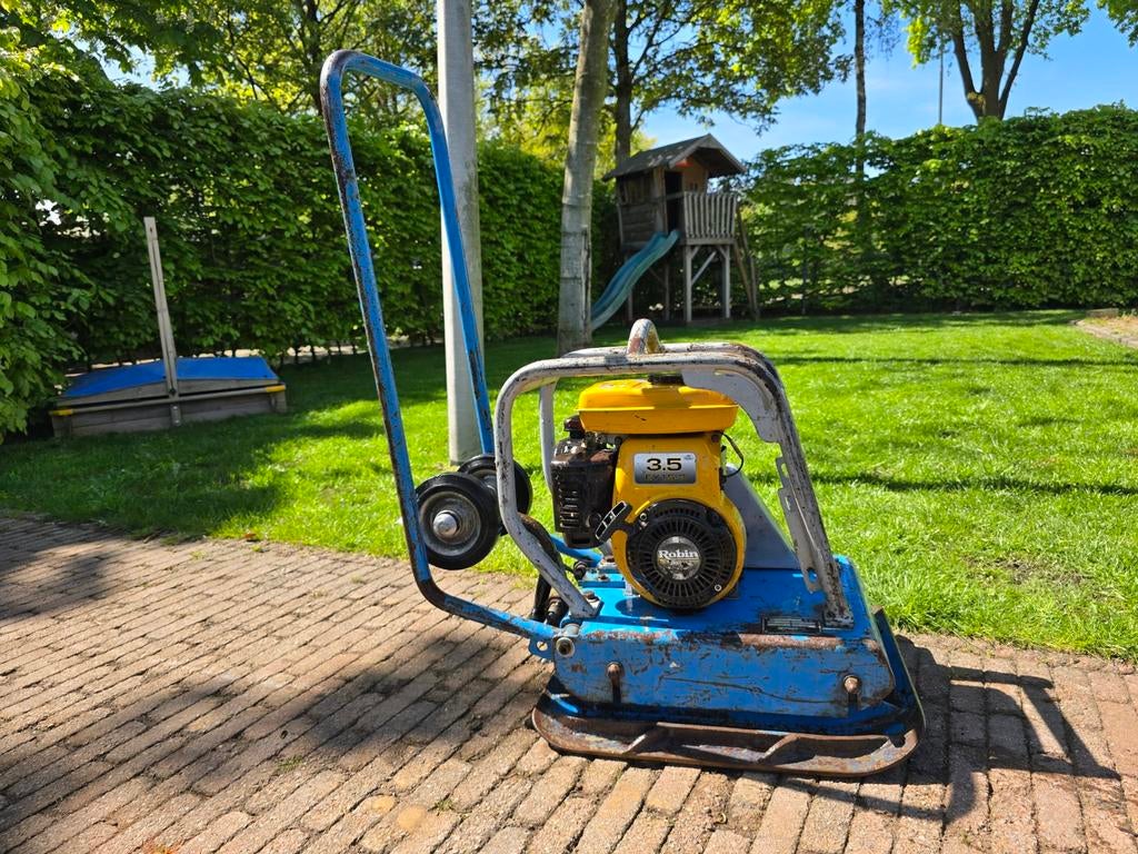 Weber cf2 benzine trilplaat., Ophalen, Gebruikt