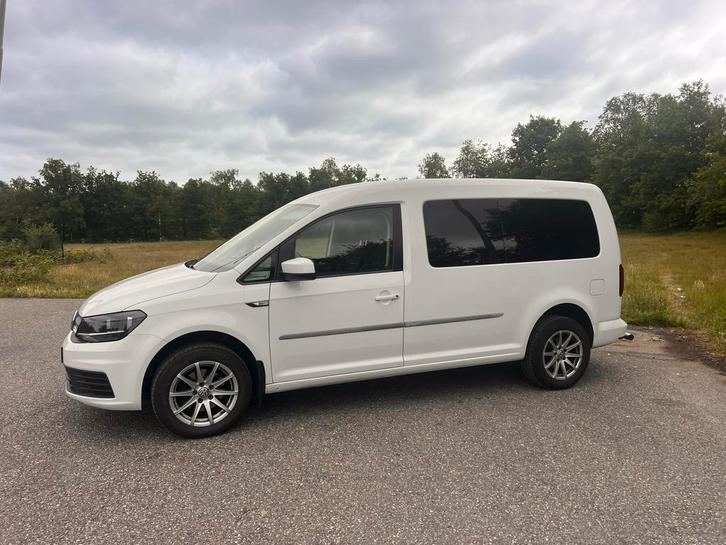 Volkswagen Caddy maxi 2018 – Zeer zuinig!, Auto's, Bestelauto's, Particulier, ABS, Airbags, Bluetooth, Boordcomputer, Centrale vergrendeling
