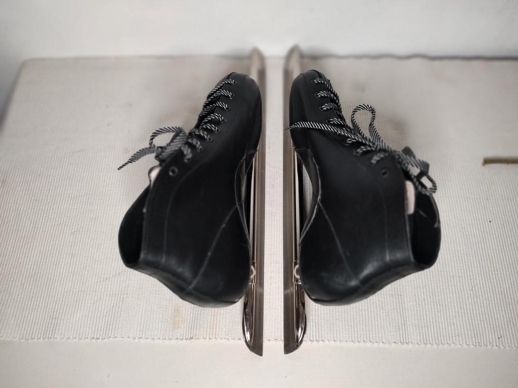 S519 Nijdam Lage Noren maat 47 geslepen, Sport en Fitness, Schaatsen, Gebruikt, Leerdam, Ophalen of Verzenden, Nijdam