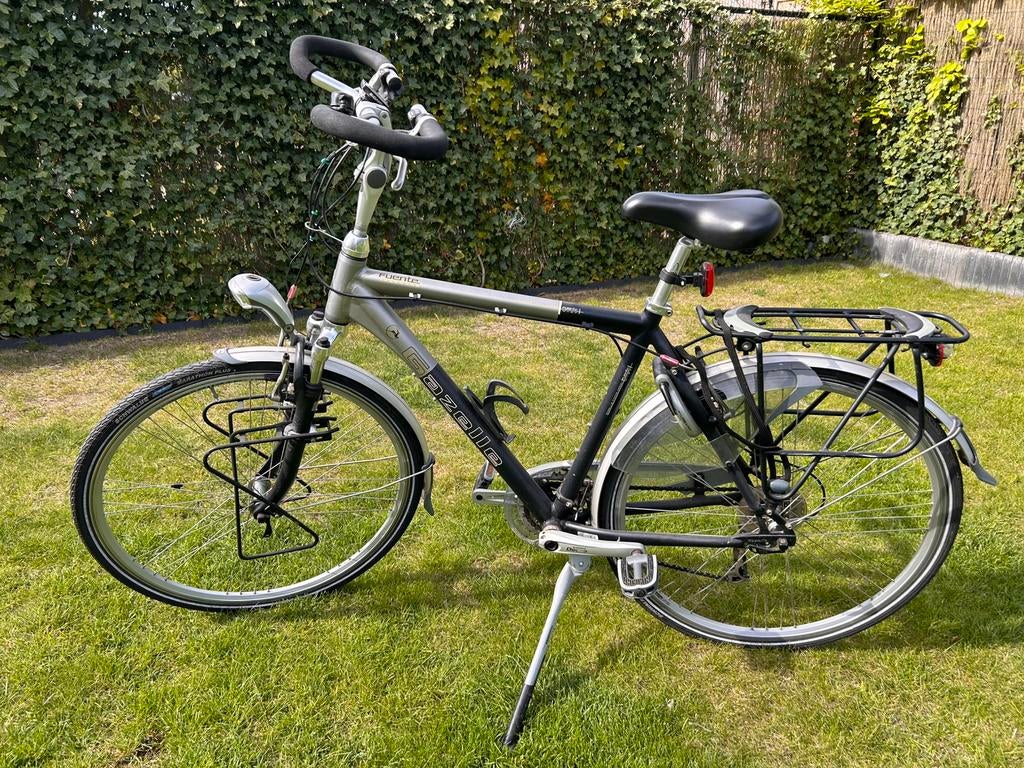 Gazelle Fuente Trekking V-27 framemaat 53 herenfiets, Fietsen en Brommers, Ophalen, 28 inch, Gebruikt, Vering