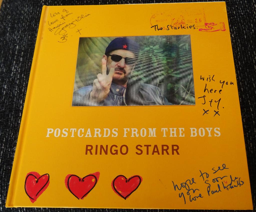 THE BEATLES:  RINGO STARR Postcards from the boys, Chronickle Books, Artiest, Ophalen of Verzenden, Zo goed als nieuw