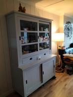 Teakhouten buffetkast, Ophalen, Met plank(en), Gebruikt, 100 tot 150 cm