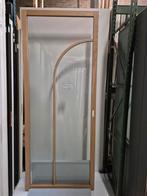 93x231,5cm schuifdeur eiken staallook blank glas JHD3, Ophalen, 80 tot 100 cm, Binnendeur, Nieuw