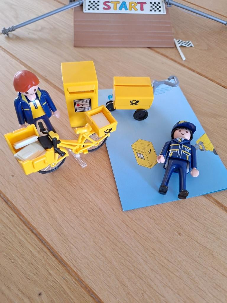 Postbode set playmobil /afhalen alleen /bieden, Ophalen of Verzenden, Zo goed als nieuw, Complete set