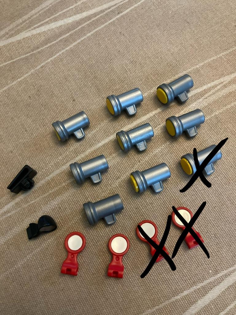 Playmobil spiegel, lampen., Ophalen of Verzenden, Zo goed als nieuw