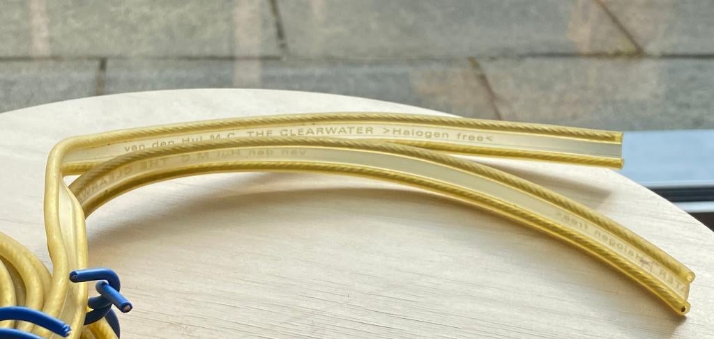 Van den Hul Clearwater zilverkabel 2 x 3,2 m, Audio, Tv en Foto, Audiokabels en Televisiekabels, Ophalen of Verzenden, Nieuw, 2 tot 5 meter