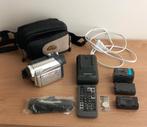 Panasonic NV-GS11 videocamera met batterijen en lader., Mini dv, Panasonic, 20x of meer, Ophalen of Verzenden
