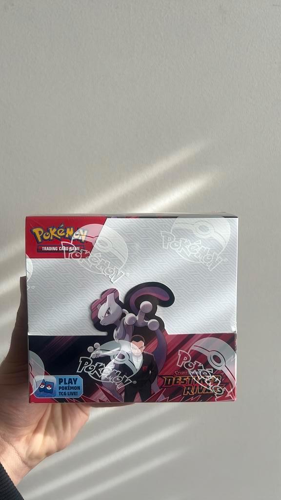 Pokémon TCG Destined Rivals Booster Display Box sealed, Hobby en Vrije tijd, Verzamelkaartspellen | Pokémon, Nieuw, Boosterbox