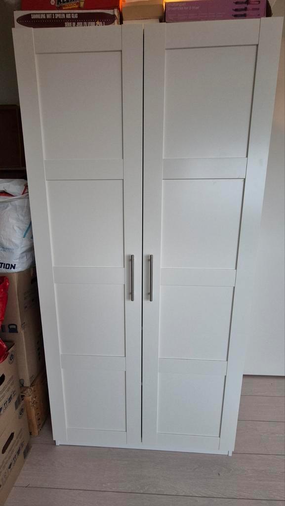 Mooie witte kledingkast (Pax van Ikea), Huis en Inrichting, Kasten | Kledingkasten, Zo goed als nieuw, 200 cm of meer, 50 tot 100 cm