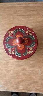 Noors Rosemaling Sieraden doosje, Antiek en Kunst, Ophalen of Verzenden